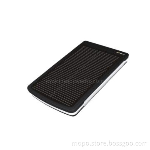 Solar Cell Phone Charger with LED Flashlight